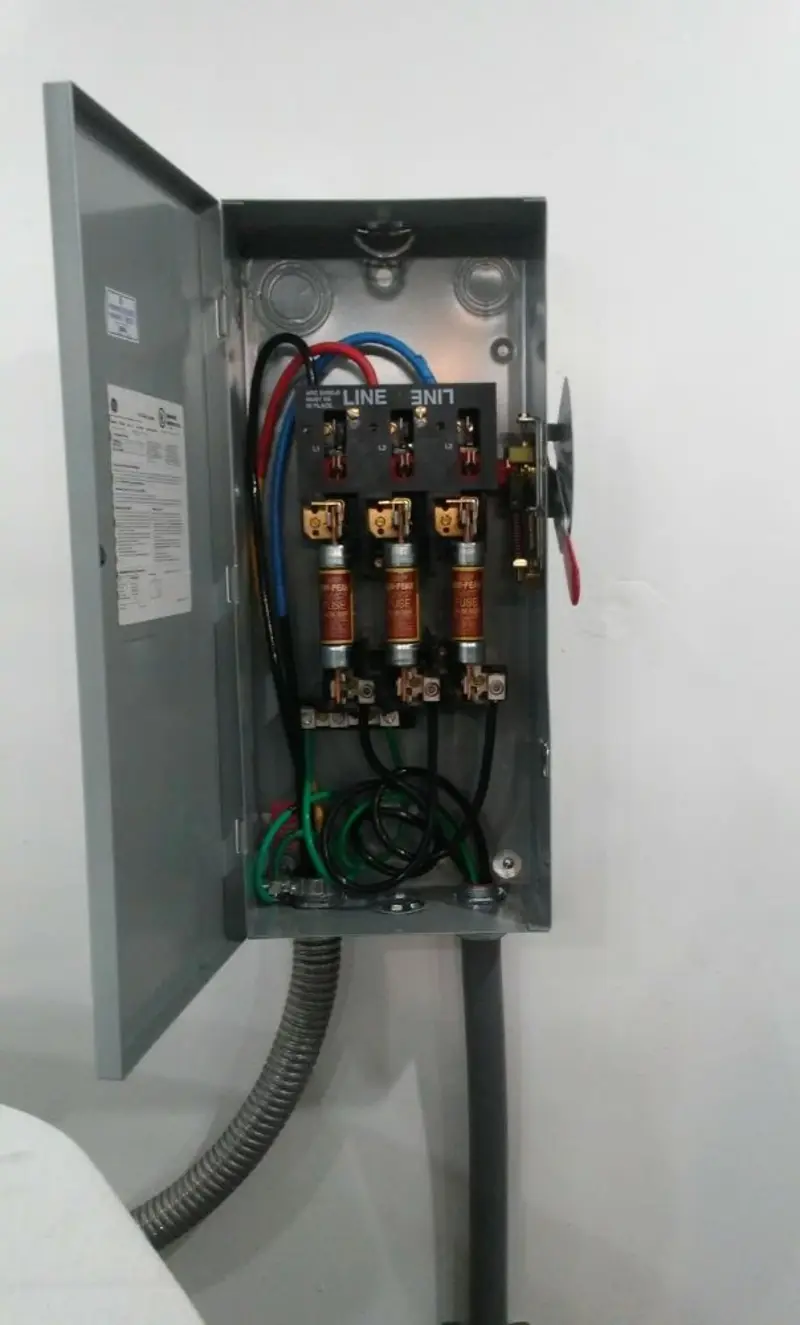 Three-phase disconnect switch installed for Electrical Wiring & Rewiring in Ligonier